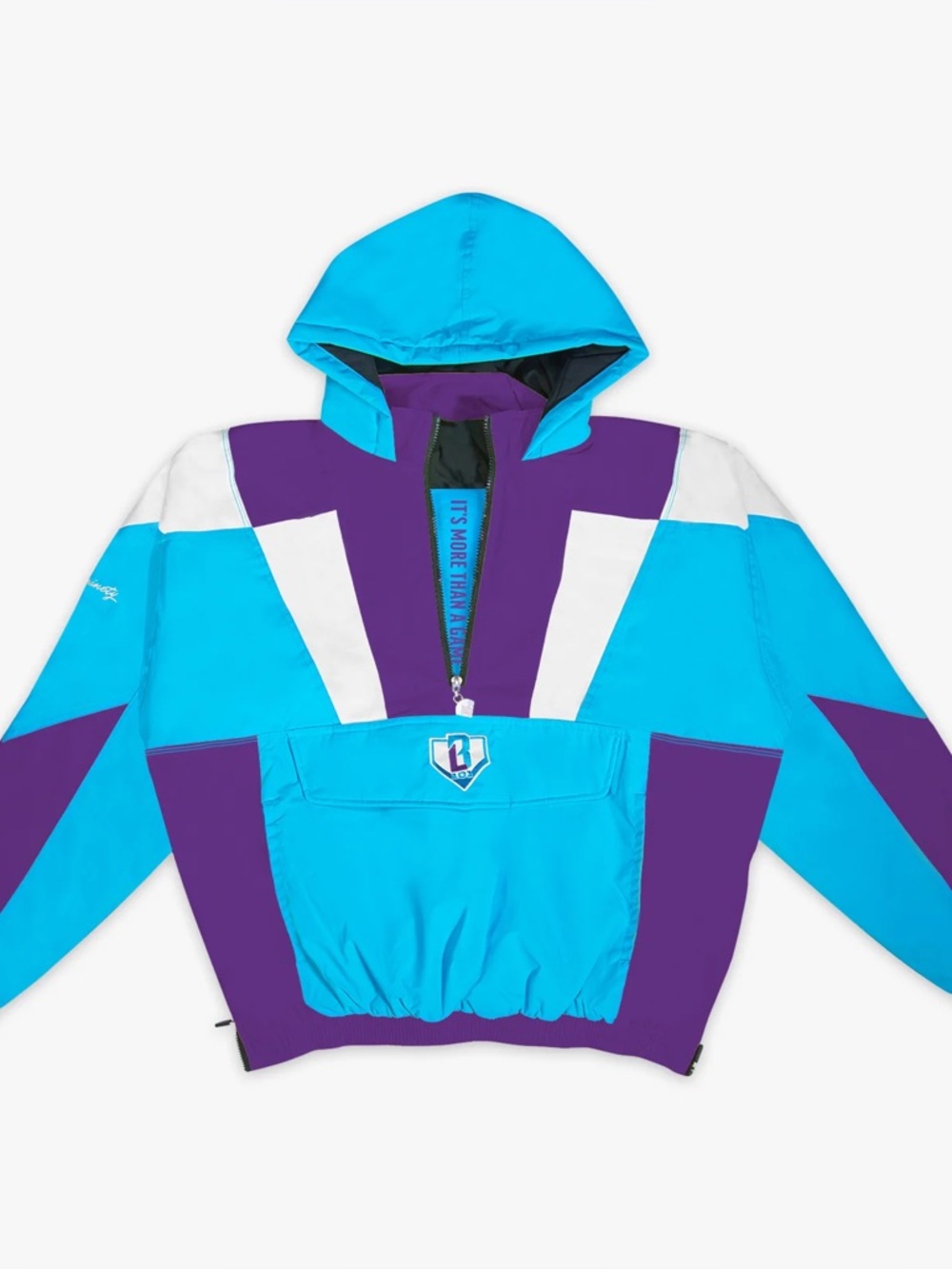 Baseball 101 Lifestyle Colorblock Hooded Pullover Jacket YXL